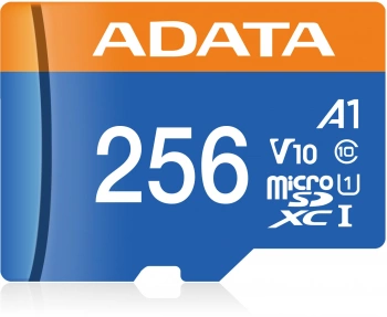 Флеш карта microSDXC 256GB A-Data  AUSDX256GUICL10A1-RA1