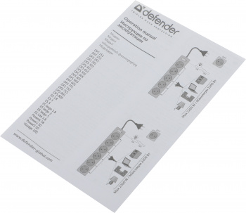 Сетевой фильтр Defender DFS 153