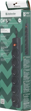 Сетевой фильтр Defender DFS 155
