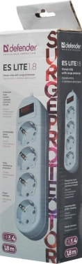 Сетевой фильтр Defender ES Lite