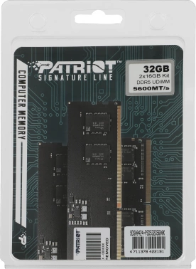 Память DDR5 2x16Gb 5600MHz Patriot  PSD532G5600K