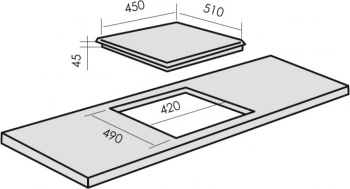 Варочная поверхность MBS PE-451