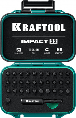 Набор бит Kraftool IMPACT-32
