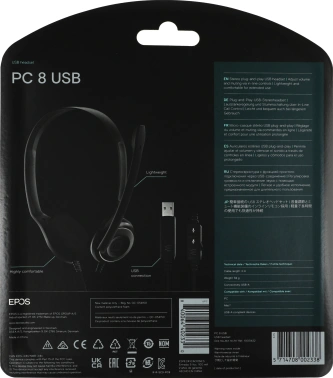 Наушники с микрофоном Epos Sennheiser PC 8 USB