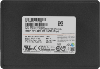 Накопитель SSD Samsung SATA-III 3.84TB MZ7L33T8HBNA-00A07