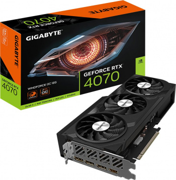 Видеокарта Gigabyte PCI-E 4.0  GV-N4070WF3OC-12GD