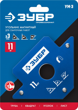 Угольник магн. Зубр  40050-11