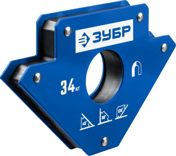 Угольник магн. Зубр  40050-34