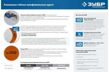 Диск алмазный Зубр 29868-2000