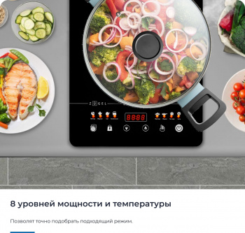 Плита Индукционная Zugel ZIHF60B