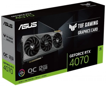 Видеокарта Asus PCI-E 4.0  TUF-RTX4070-O12G-GAMING