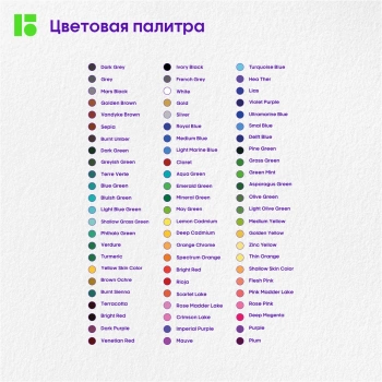 Набор карандашей цв. Berlingo  Замки