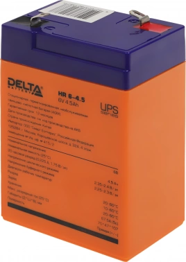 Батарея для ИБП Delta HR 6-4.5