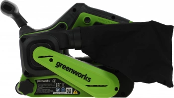 Ленточная шлифовальная машина Greenworks G24BS