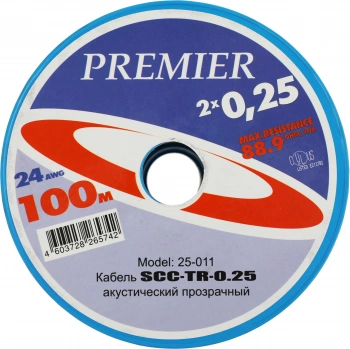 Кабель акустический Premier SCC-TR CCA