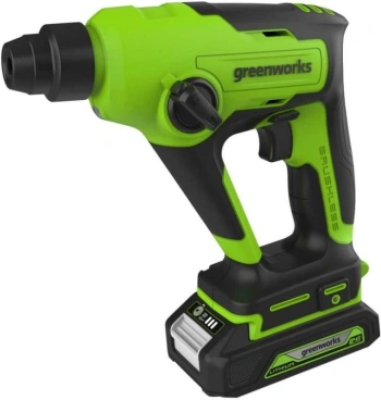 Перфоратор Greenworks GD24SDS1K2