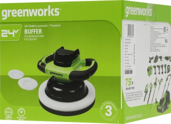Полировальная машина Greenworks  G24BU10