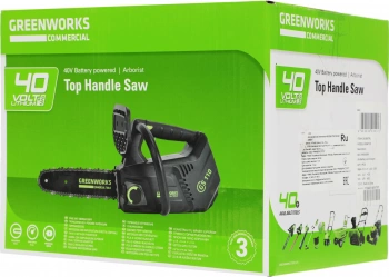 Цепная пила Greenworks  GD40TCS