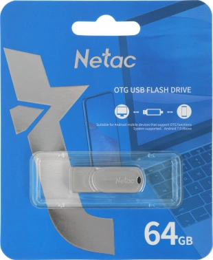 Флеш Диск Netac 64Gb U785C