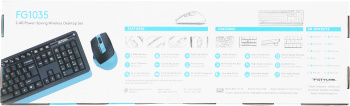 Клавиатура + мышь A4Tech Fstyler FG1035