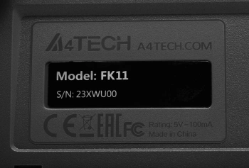 Клавиатура + мышь A4Tech Fstyler F1110