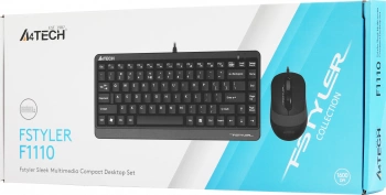 Клавиатура + мышь A4Tech Fstyler F1110