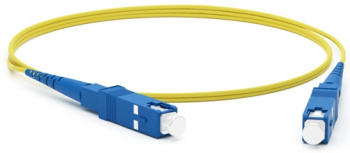 Патч-корд Hyperline FC-S2-9-SC/UR-SC/UR-H-1M-LSZH-YL