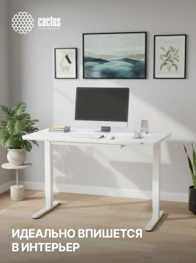 Стол для компьютера Cactus  CS-EGD-WWT