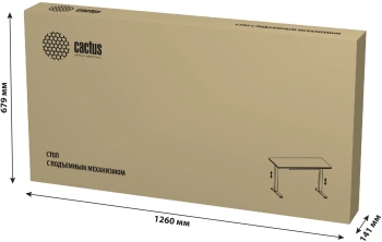 Стол для компьютера Cactus  CS-EGD-WWT