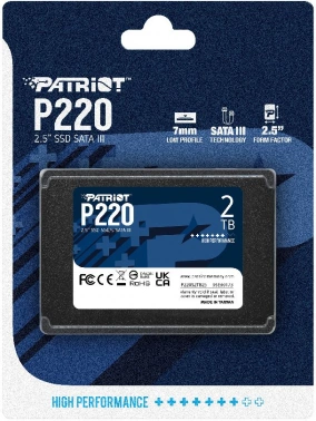 Накопитель SSD Patriot SATA-III 2TB P220S2TB25