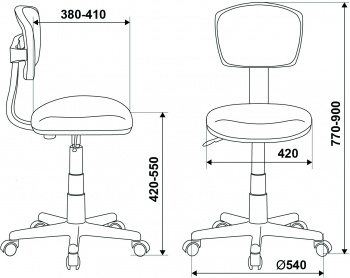 Кресло детское Бюрократ  CH-299