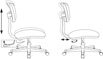 Кресло детское Бюрократ  CH-299