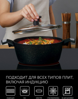 Кастрюля Polaris Monolit 20C