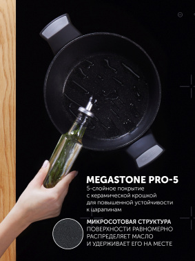 Кастрюля Polaris Monolit 20C