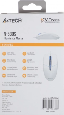 Мышь A4Tech N-530S