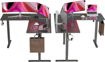 Стол для компьютера Cactus  CS-EDXL-BBK