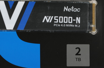 Накопитель SSD Netac PCIe 4.0 x4 2TB NT01NV5000N-2T0-E4X
