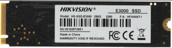 Накопитель SSD Hikvision PCIe 3.0 x4 256GB HS-SSD-E3000/256G HS-SSD-E3000/256G Hiksemi