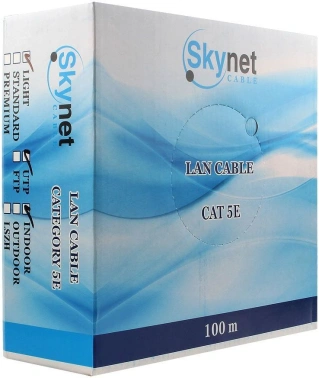 Кабель SkyNet CSL-UTP-4-CU-OUT/100