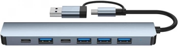 Разветвитель USB-C + USB 3.0 Palmexx PX/HUB-080