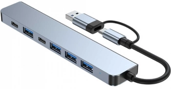 Разветвитель USB-C + USB 3.0 Palmexx PX/HUB-080