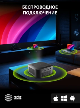 Проектор Cactus CS-E2.SG