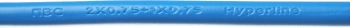 Шнур питания Hyperline PWC-IEC13-IEC14-0.5-BL