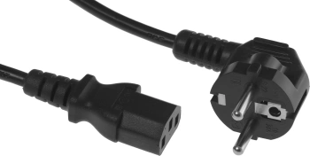 Шнур питания Hyperline PWC-IEC13-SHM-0.5-BK