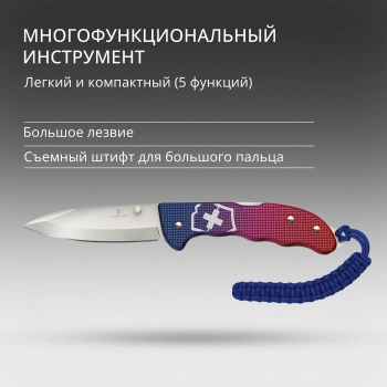 Нож перочинный Victorinox Evoke Alox