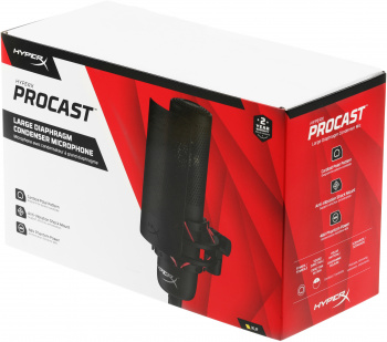 Микрофон проводной HyperX ProCast Microphone
