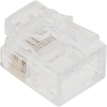 Коннектор Hyperline  PLUG-6P6C-P-C2-100