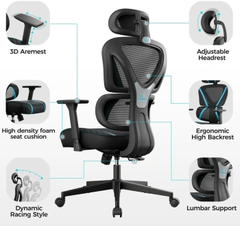 Кресло игровое Eureka  Norn