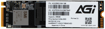Накопитель SSD AGi PCIe 3.0 x4 256GB AGI256G16AI198