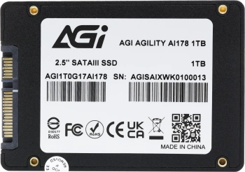 Накопитель SSD AGi SATA-III 1TB AGI1T0G17AI178